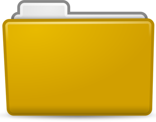 matt icons folder yellow